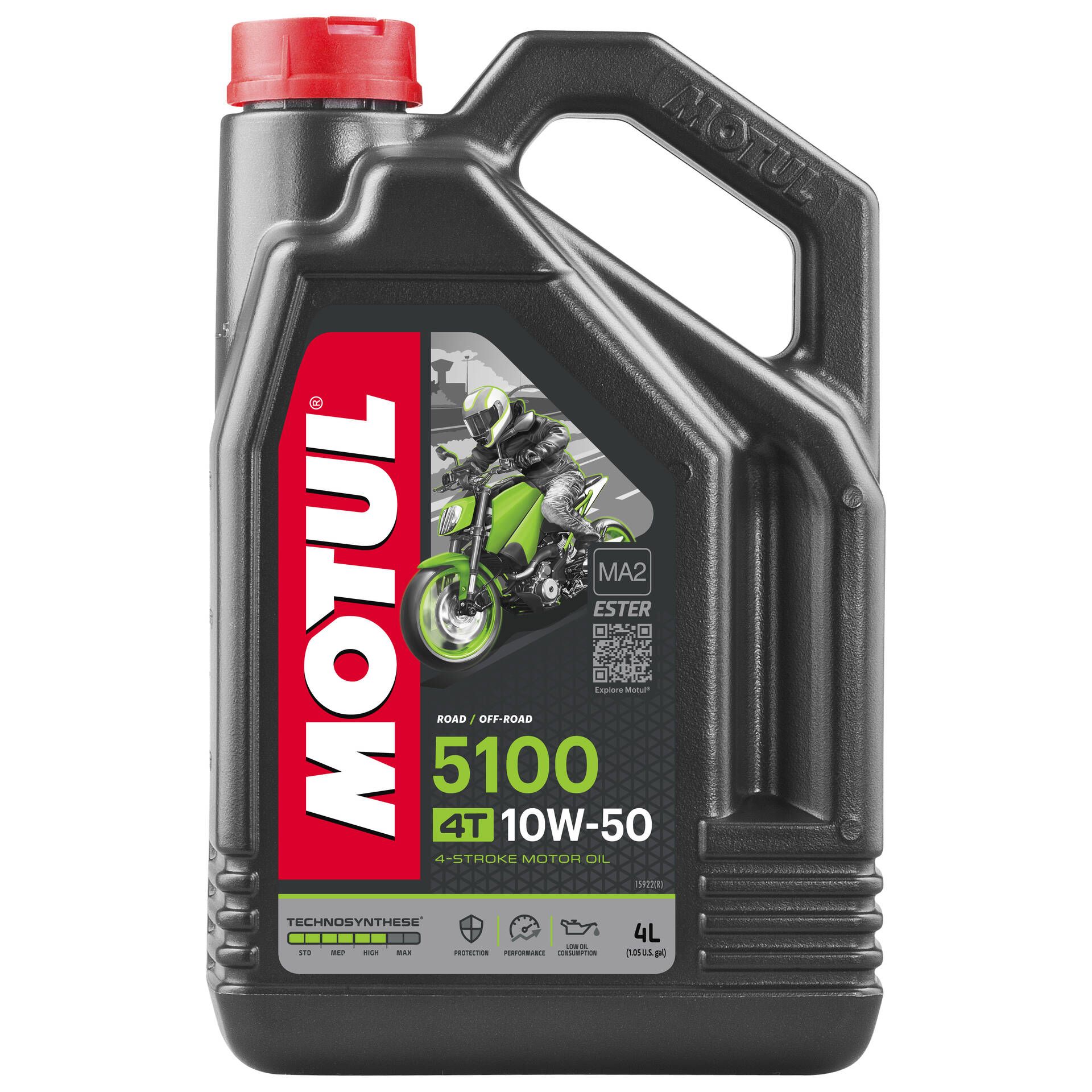 MOTUL 5100 4T SYNTHETIC BLEND OIL 10W-30