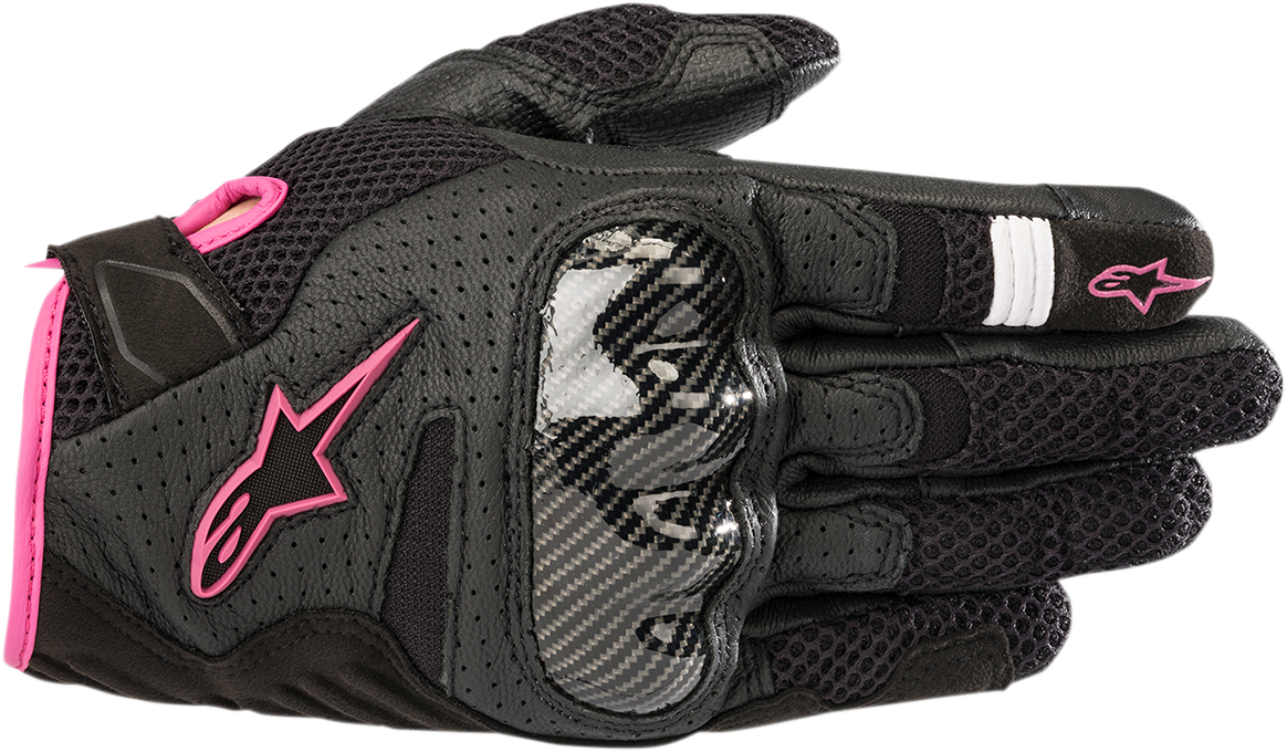 ALPINESTARS STELLA SMX-1 AIR V2 BLACK/FUCHSIA