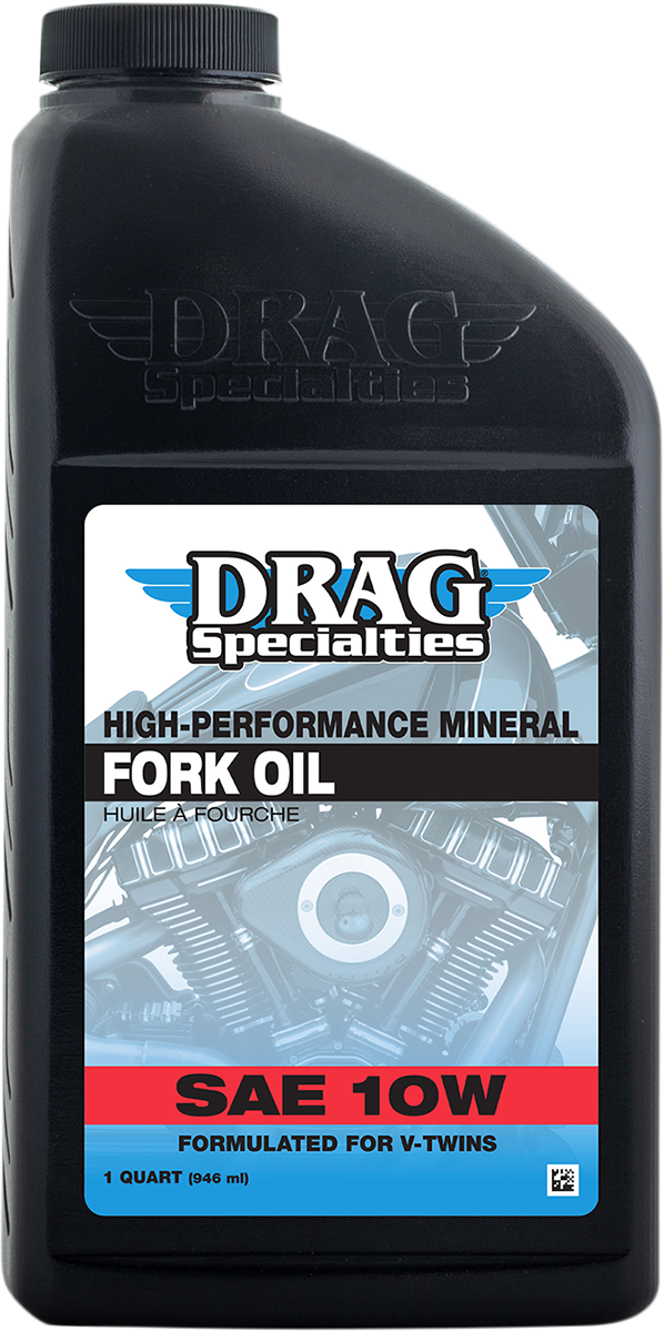 DRAG SPECIALTIES OIL FORK OIL 10W MEDIUM 1 U.S. QUART 3609-0141