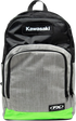 FACTORY EFFEX KAWASAKI STANDARD BACKPACK BLACK/GRAY/GREEN 3517-0475