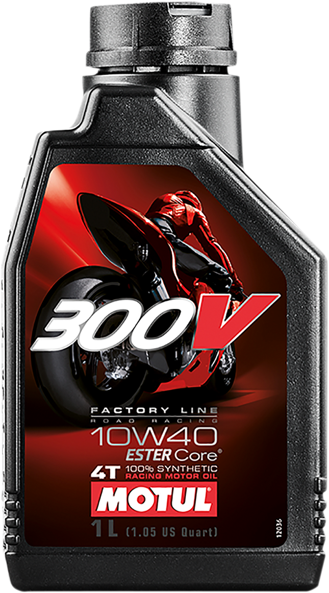 MOTUL 300V SYNTHETIC ESTER OIL 10W-40