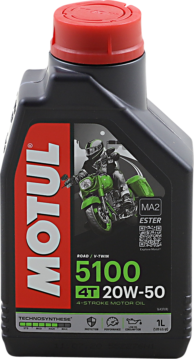 MOTUL 5100 4T SYNTHETIC BLEND OIL 20W-50