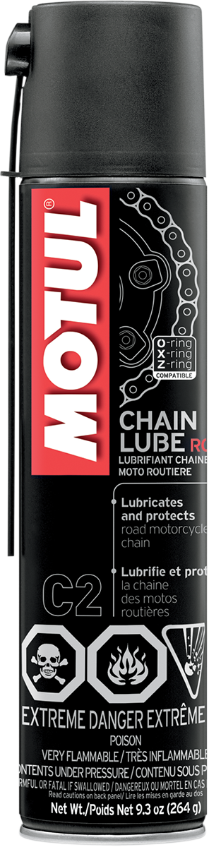 MOTUL ROAD CHAIN LUBE 9.3 OZ. 400ml